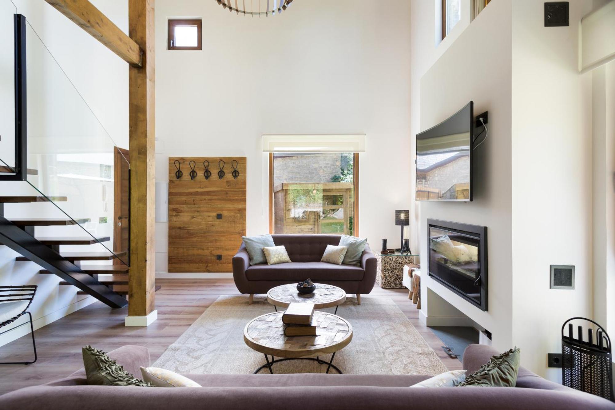 Casa Forelsa Lujo En La Montana Hoz de Jaca Екстериор снимка